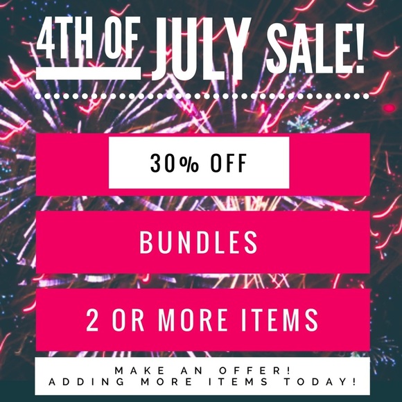 20% OFF Bundles of 3 items. 
4th of July Week Sale!! - Picture 1 of 1
